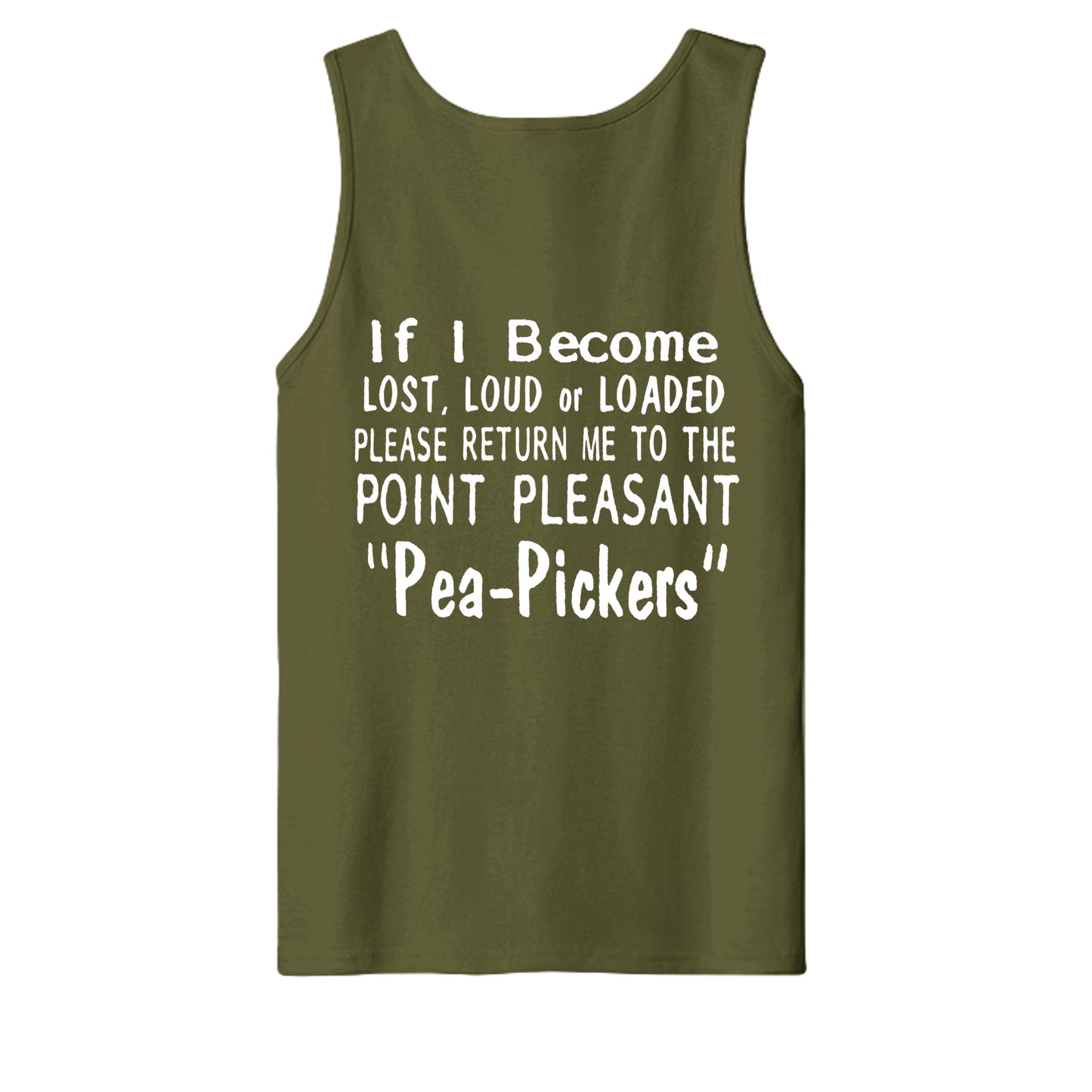 Military Green - S105 - BACK